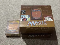 MTG CCG MAGIC THE GATHERING 3rd REVISED EDITION EMPTY BOXES & RULE BOOK ♨ - Image 2