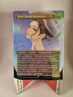 Yuna, Grand Summoner P 0001 - Promo - MTG - NM Foil - Final Fantasy Promo FFX - Image 1