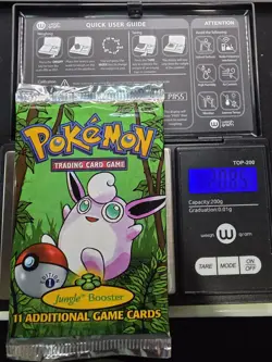 1999 Pokemon Jungle Booster 1st EDITION ART SET! SEALED FACTORY - Image 3