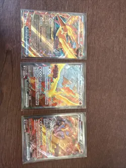 Destined Rivals Pokemon Moltres Ultra Premium Collection (3) Promo Cards Only - Image 1