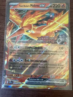 Destined Rivals Pokemon Moltres Ultra Premium Collection (3) Promo Cards Only - Image 5