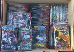 Pokemon TCG Mixed Loose Lot - 169 Sealed Packs - Image 1