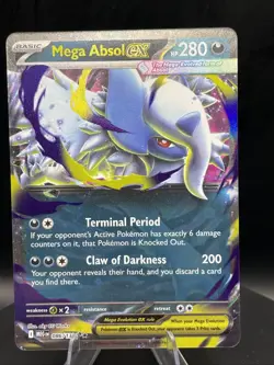 Mega Absol ex - 086/132 - Double Rare - Mega Evolutions - Pokemon Card - NM/M - Image 1