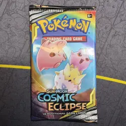 3x - Pokemon TCG: Cosmic Eclipse Booster Pack - BRAND NEW - Sealed 820650805899 - Image 1