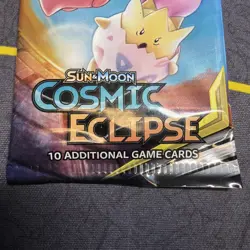 3x - Pokemon TCG: Cosmic Eclipse Booster Pack - BRAND NEW - Sealed 820650805899 - Image 3