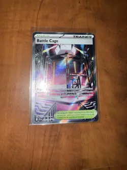 Battle Cage 116/94 Ultra Rare Full Art Pokemon- Phantasmal Flames English - Image 1