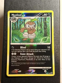 Vintage Pokemon Nuzleaf 75/111 Reverse Holo Rising Rivals 2009 NM - Image 1