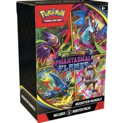 Pokemon TCG Mega Evolutions Phantasmal Flames Booster Bundle X2 SEALED (IN HAND) - Image 2