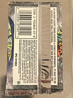 1 Pack Yu-Gi-Oh Metal Raiders Unlimited Square Logo Sealed Unweighed MRD HTF - Image 2