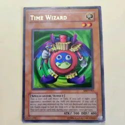 Yugioh! Time Wizard MRD-065 Ultra Rare Unlimited Edition MP - Image 1