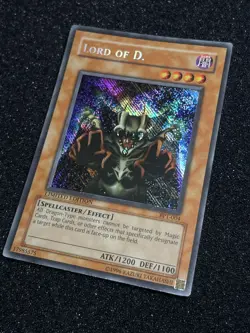 Yugioh Lord of D. BPT-004 Reverse Secret Rare Misprint - Image 3