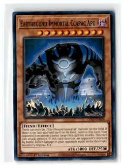 2022 Legendary Duelists: Season 3 Earthbound Immortal Ccapac Apu #LDS3-EN039 - Image 1