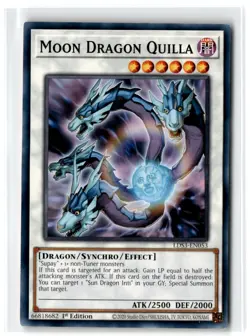 2022 Legendary Duelists: Season 3 Moon Dragon Quilla #LDS3-EN053 Common - Image 1