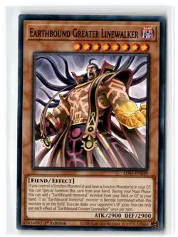 2022 Legendary Duelists: Season 3 Earthbound Greater Linewalker #LDS3-EN049 - Image 1