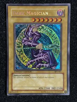 Yugioh Dark Magician BPT-001 Reverse Secret Rare Misprint - Image 1