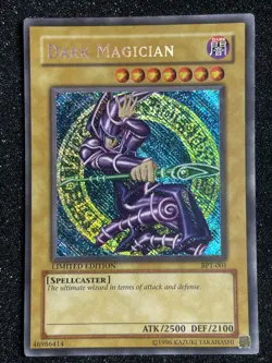 Yugioh Dark Magician BPT-001 Reverse Secret Rare Misprint - Image 2