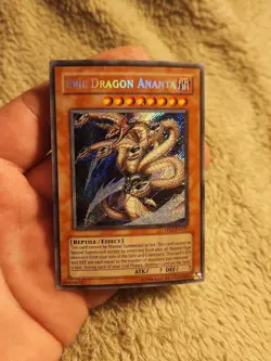 Yu-Gi-Oh! Evil Dragon Ananta PP02-EN017 Unlimited Secret Rare NM - Image 1