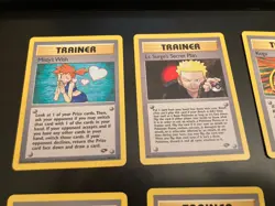 Lot of *6* Pokemon Gym Challenge RARE Cards! #100,101,104,106,107,108 (NM & LP) - Image 2
