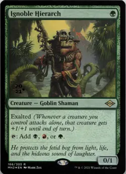 Ignoble Hierarch FOIL R Prerelease Cards 166 - LP - Image 1