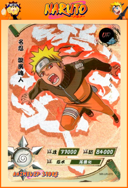 Naruto Uzumaki | NR-UR-070 | Card/Carte Naruto Kayou Collection - Image 1