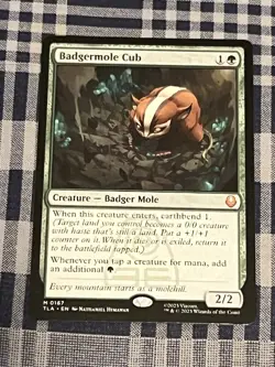 Badgermole Cub #167 | Magic Avatar: The Last Airbender - Image 1