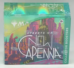 MAGIC THE GATHERING STREETS OF NEW CAPENNA COLLECTOR BOOSTER BOX FACTORY SEALED - Image 2