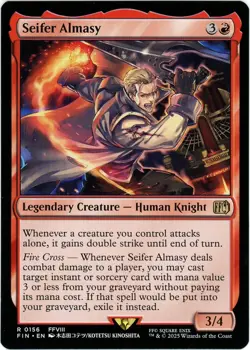 Seifer Almasy - 0156 - Final Fantasy - MTG - NM/M - Image 1
