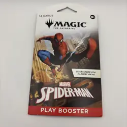MTG: Magic The Gathering Marvel Spider-Man Play Sleeved Booster Pack - Image 1