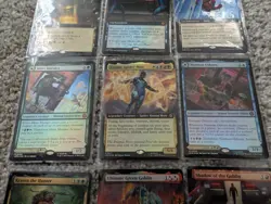 Spiderman MTG Foil Lot (9) Cosmic Spiderman, Kraven, Miles Morales, Green Goblin - Image 3