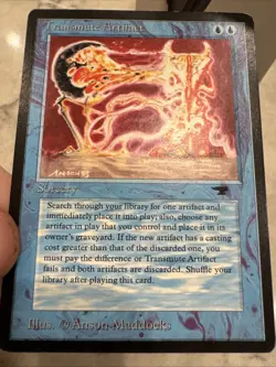MTG - Antiquities - Transmute Artifact - LP - Uncommon - Reserved List - Image 3