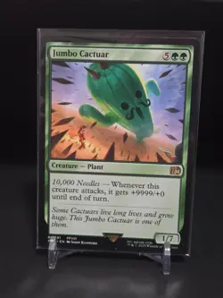 MTG ~Jumbo Cactuar ~ Final Fantasy ~ Near Mint - Image 1