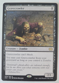Gravecrawler Double Masters 2022 Foil MTG Magic the Gathering NM - Image 1