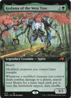 Kodama of the West Tree (Extended Art) M Kamigawa: Neon Dynasty 477 - LP MTG - Image 1
