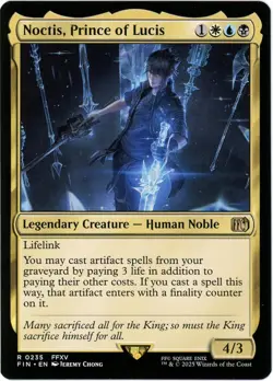 Noctis, Prince of Lucis - 0235 - Final Fantasy - MTG - NM/M - Image 1