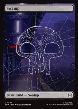 Swamp *** FOIL *** - MTG SPM Marvel's Spider Man - NM/MINT - Image 1