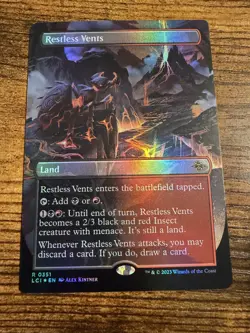 MTG Magic The Gathering Restless Vents FOIL Rare pull and Great Card! - Image 1