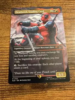 MTG Magic The Gathering Deadpool Secret Lair Drop Mythic! - Image 1