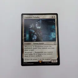Puresteel Paladin MTG Rare Magic: The Gathering Fallout Commander - Image 1