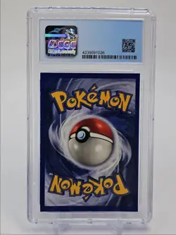 ALAKAZAM 1999 POKEMON SHADOWLESS BASE DISCO HOLO TEST PRINT 1 CGC 6.5 - Image 2