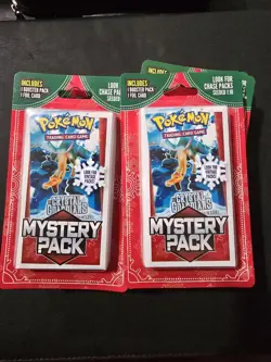 Lot (9) Pokemon Walmart Holiday Mystery Pack Seeded Chase 1:10 - Image 1