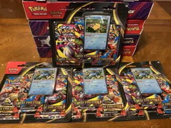 Pokemon Mega Evolution 3 Pack Blister Psyduck / Golduck Promo (Lot of 4) - Image 1