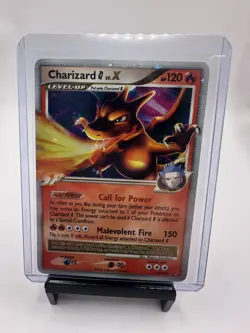 Pokemon Cards: Supreme Victors Rare Holo: Charizard Lv. X 143/147 - Image 1