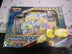Pokemon - Crown Zenith Regieleki V Collection Box SEALED - Image 1