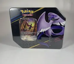 Pokemon Crown Zenith Tin Galarian Articuno Sword & Shield Factory Sealed - Image 1