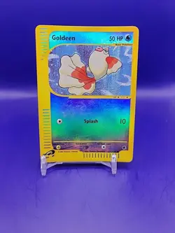 Goldeen 111/165 Expedition 2002 Reverse Holo E-Series Vintage Pokemon Card TCG - Image 1