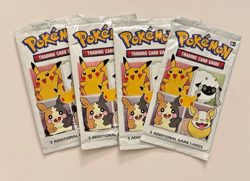 4x Pikachu Rare Holo SWSH039 Pokemon General Mills Promo - PACK FRESH SEE PICS!! - Image 3