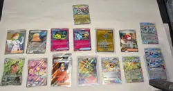 Pokemon Prismatic Evolution Twilight Masquerade Surging Sparks Mixed Card Lot - Image 1