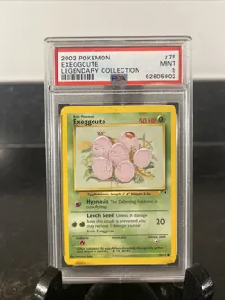 2002 Pokemon Exeggcute Legendary Collection #75 PSA 9 - Image 1
