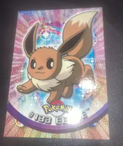 2000 - Topps - Pokemon TV Animation Edition Series 3 Non Holo #133 Eevee - Image 1