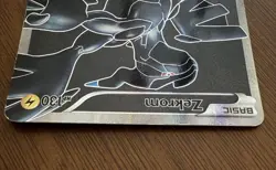 2011 Pokemon Zekrom 114/114 Black & White Base Full Art Holo Rare - Image 4